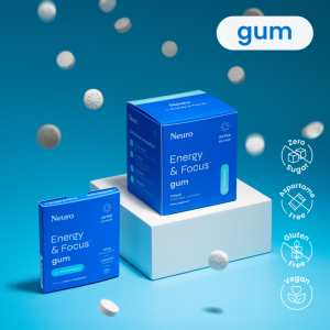 Energy & Focus Extra Strength Gum