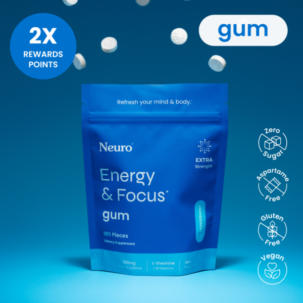 Energy & Focus Extra Strength Gum - Image 12