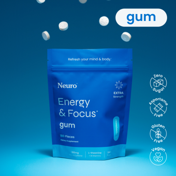Energy & Focus Extra Strength Gum - Image 28