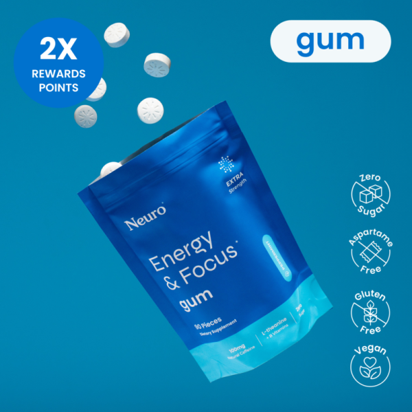 Energy & Focus Extra Strength Gum - Image 9